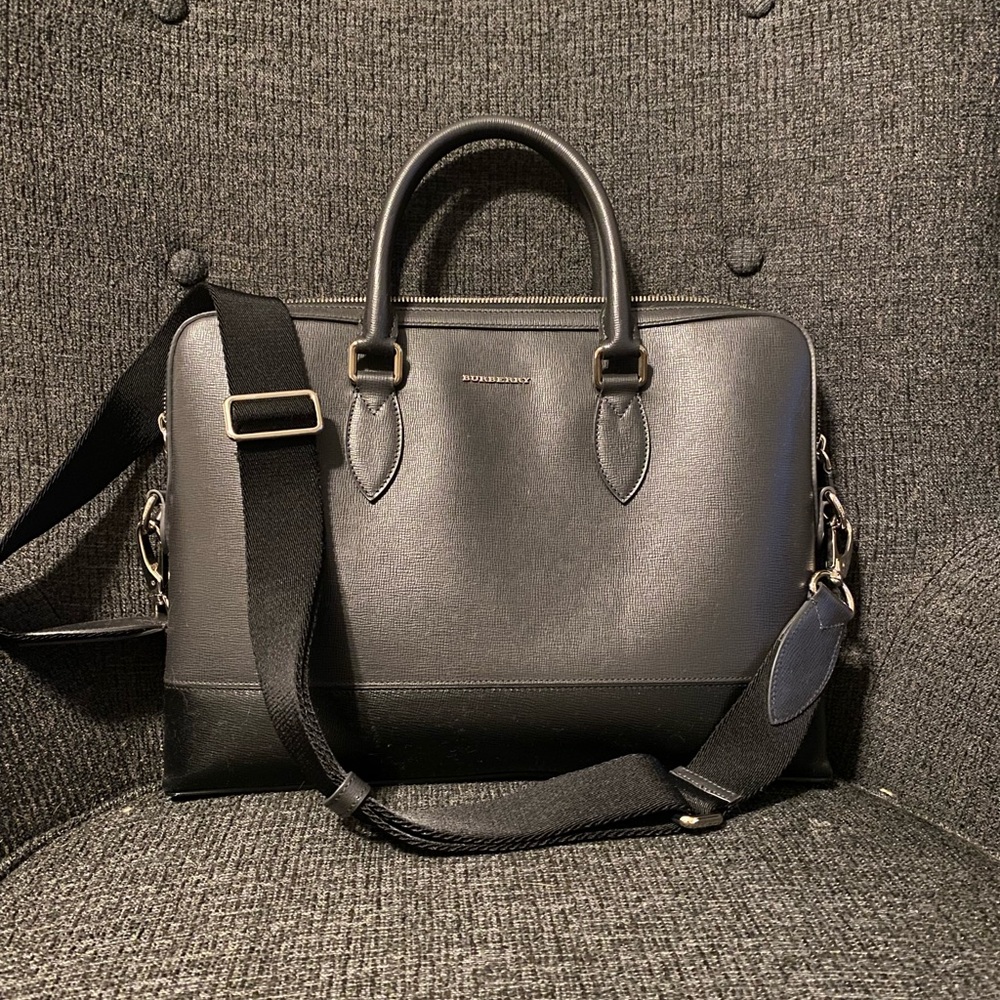 Burberry slim briefcase
